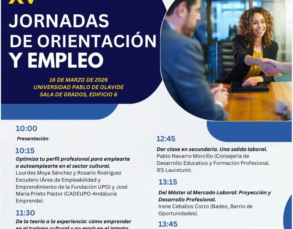 XV Jornadas de Orientación y Empleo pablo de olavide